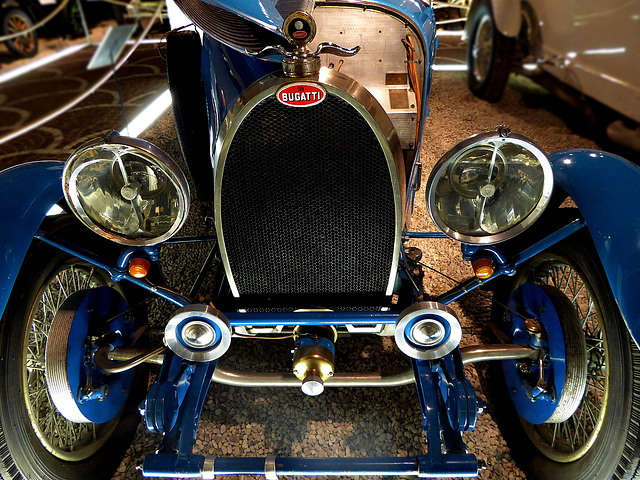 Il bel muso della Bugatti 40 (1928)