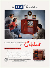 Capehart TV Ad, 1950