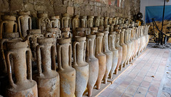 SAINT-RAPHAEL: Le musée archéologique, vue depuis le haut de la tour du musée 03