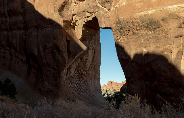 Arches National Park Pine Tree Arch (1721)