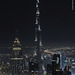 View on Burj Khalifa at night