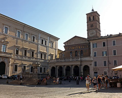 Santa Maria in Trastevere, June 2012