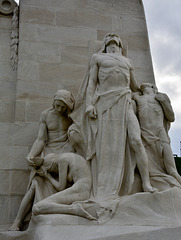 Canadian monument at Vimy Ridge