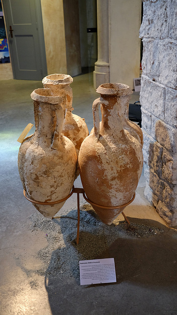 SAINT-RAPHAEL: Le musée archéologique, vue depuis le haut de la tour du musée 08
