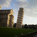 Pisa Cathedral and its leaning belfry.