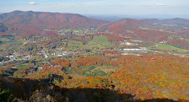 Mt Jefferson - valley below