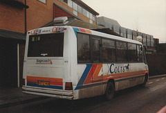 Cambus Limited 972 (K972 HUB) seen in Newmarket – 20 Jan 1997 (342-13)