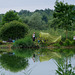 partie de pêche dans l'étang Closure - Lapeyrouse - Ain