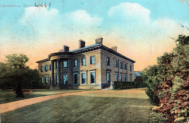 Creswell Hall, Northumberland (Demolished)
