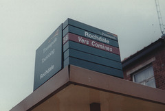 Transpole bus stop in Rue Rochdale, Tourcoing - 26 Apr 1997