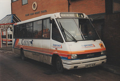 Cambus Limited 972 (K972 HUB) seen in Newmarket – 20 Jan 1997 (342-12)
