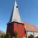 Kirchturm aus Holz: St. Marien in Hollern-Twielenfleth