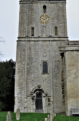 barnack church, hunts  (13) mid c10 saxon tower
