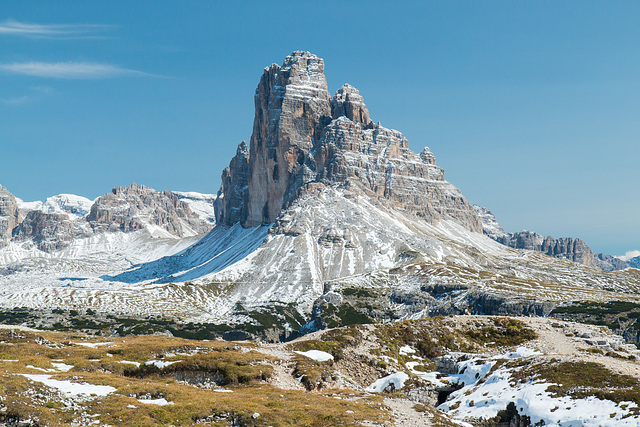 Tre Cime from the West
