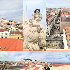Lisbon from the Arco da Rua Augusta Belvedere