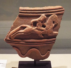 Fragment of a Pithos or Amphora with a Horse and Rider in the Virginia Museum of Fine Arts, June 2018