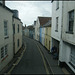 narrow approach to Lyme Regis