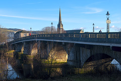 Dumbarton Bridge over the River Leven
