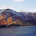 Looking over Derwent Water to Cat Bells and further to Grisdale Pike (Scan from Feb 1996)