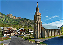 Cervières : église Saint Francois d'Assise