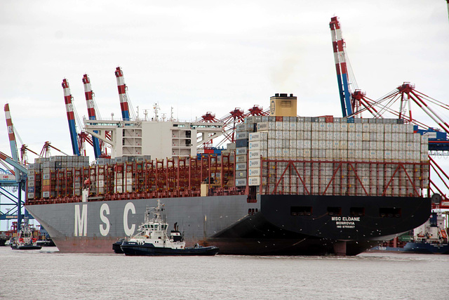 Containerriese MSC ELOANE