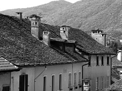 Orta San Giulio- Slate Roofs