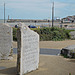 Standing stones with Margate behind