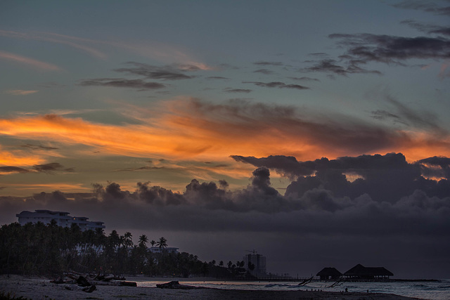 before sunrise, Santo Domingo