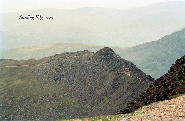 Striding Edge (Scan from June 1994)