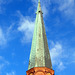 Turmspitze der Friedenskirche Hamburg Altona (*1893 - 1895 / 1943-55)