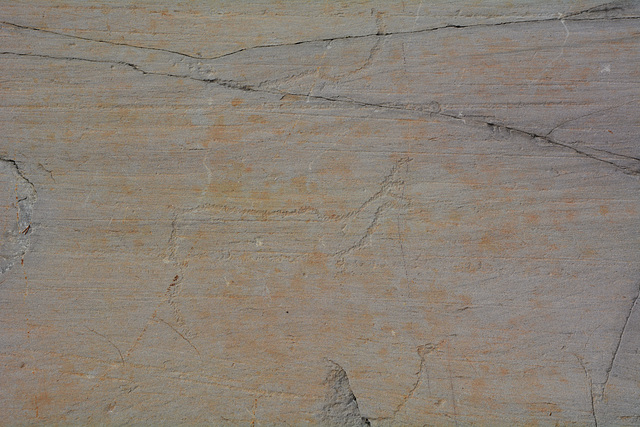 Norway, Unprotected Rock Carvings in Alta Museum