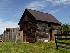 The old barn at  the Ellis Bird Farm