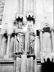 Eckard II, Margrave of Meissen and his wife Ute von Ballenstedt