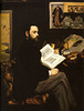 Manet, Edouard - Portreto de Emile Zola