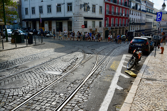 Lisbon 2018 – Point to enter the Carmo loop