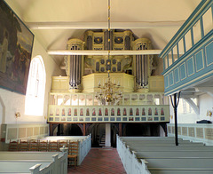 Orgel der Kirche in Mittelnkirchen