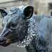 bronze cow