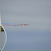 The Red Arrows sewing up Spinnaker Tower