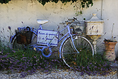 Vélo-pub. (Propiac les Bains ) .