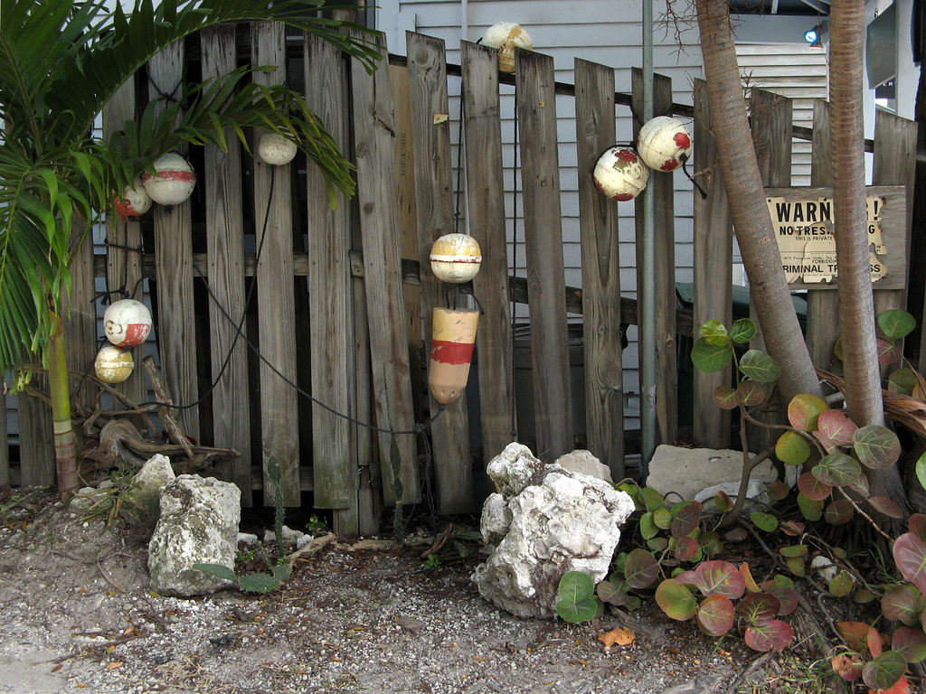 Fence in Key West
