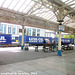 Tesco "Less CO2" Container Train in Newport Station, Edited Version, Newport, Wales(UK), 2015