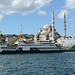 Istanbul, Yeni Cami (The New Mosque) from Galata Bridge
