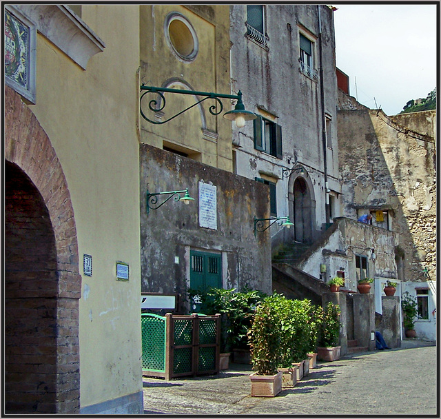 Capri : il centro storico-