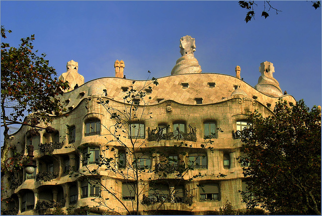 'Casa Milà' -La Pedrera-, Barcelona, Spain...