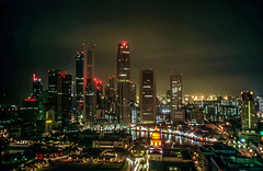 City Lights - Singapore Financial District 1996 (195°)