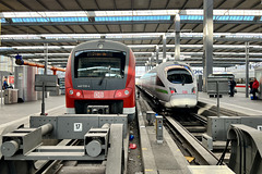 Munich 2022 – Trains at Munich Hbf