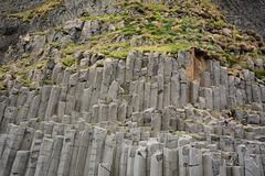 Iceland, Crystallic Basalt Columns above the Hálsanefshellir Cave