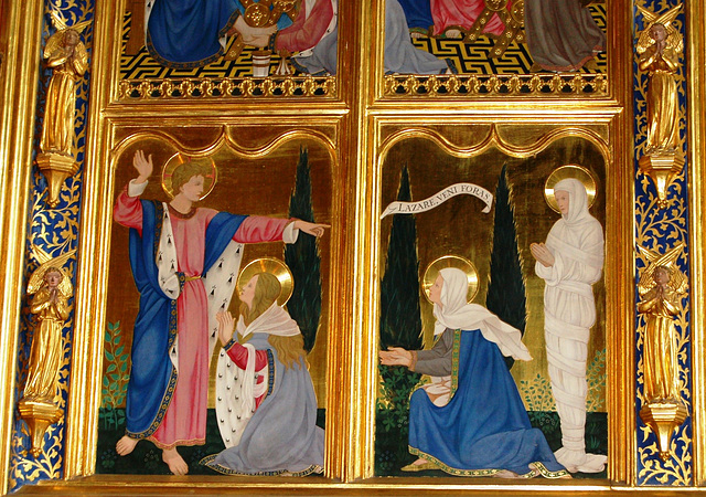 Triptych Reredos, by Sir John Ninian Comper, St Mary Magdalene's Church, Newark, Nottinghamshire