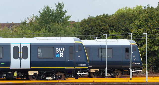 Class 701 at Eastleigh (1) - 16 August 2020
