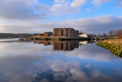 River Leven and Denny's Dock